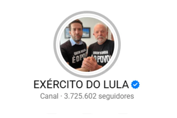 Canal de WhatsApp Exército do Lula