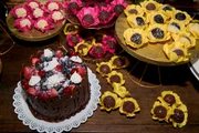 Doces saboreados na comemoração 