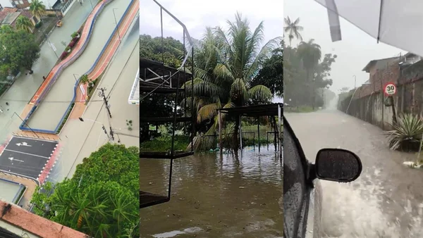 Chuva em Belém (PA)