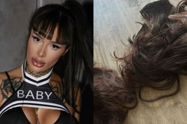 Luana Prado desabafou nas redes sociais após ter o cabelo cortado pelo ex - Metróoples