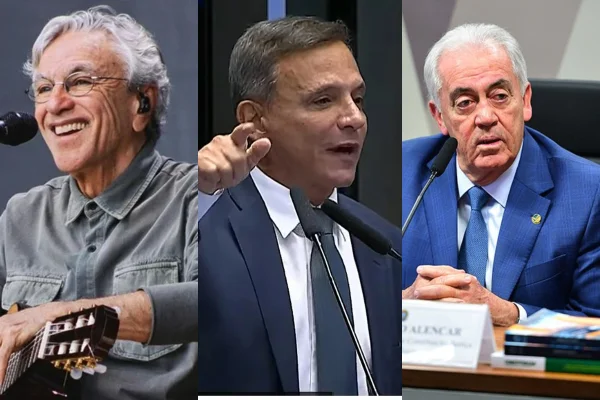 Caetano agradece senador por desmentir fake news sobre ele ter pegado em armas