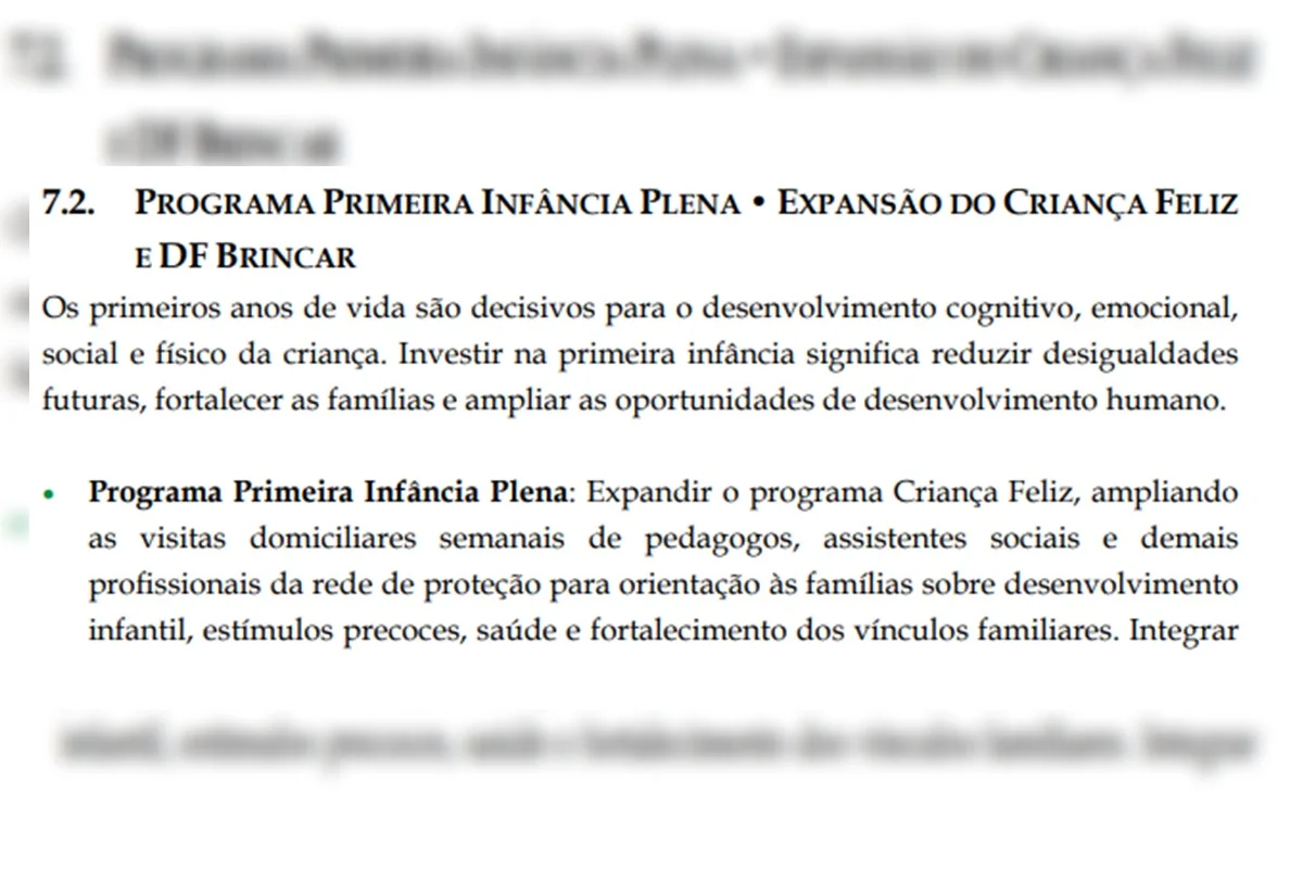 Dois dos 11 candidatos ao GDF não têm propostas para crianças - imagem 1 Dois dos 11 candidatos ao GDF não têm propostas para crianças - imagem 1