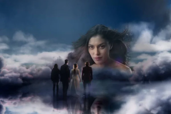 Flávia (Valentina Herszage), Guilherme (Mateus Solano), Paula (Giovanna Antonelli) e Neném (Vladimir Brichta)