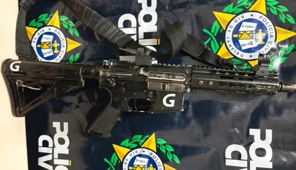 Fuzil do traficante G da Força