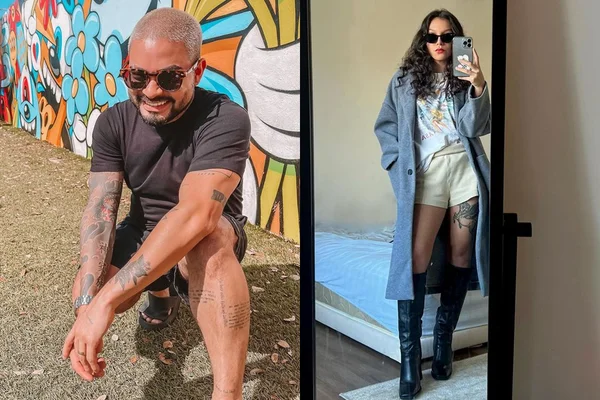 Montagem com fotos de Yudi Tamashiro e Priscilla Alcântara