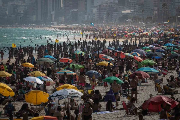 Praia de Ipanema, no Rio de Janeiro