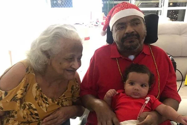arlindo cruz e mãe