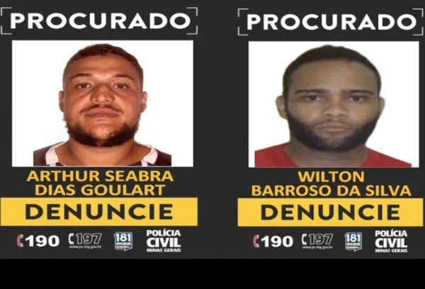 procurados por roubo PCMG