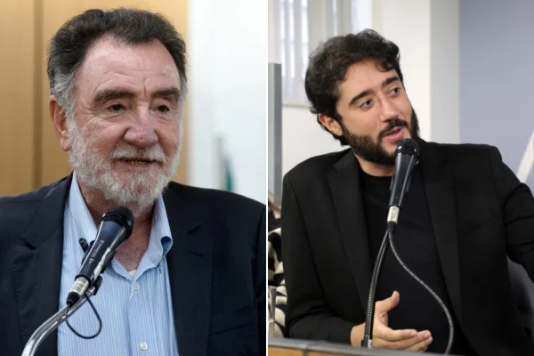 Pré-candidatos ao governo Patrus Ananias e Gabriel Azevedo