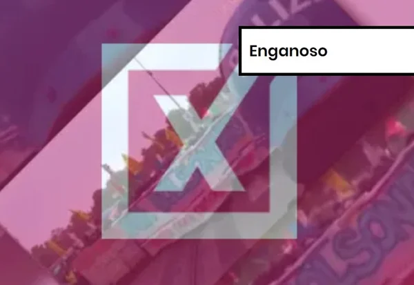 Imagem colorida de post enganoso sobre manifestçaões na Itália contra Bolsonaro