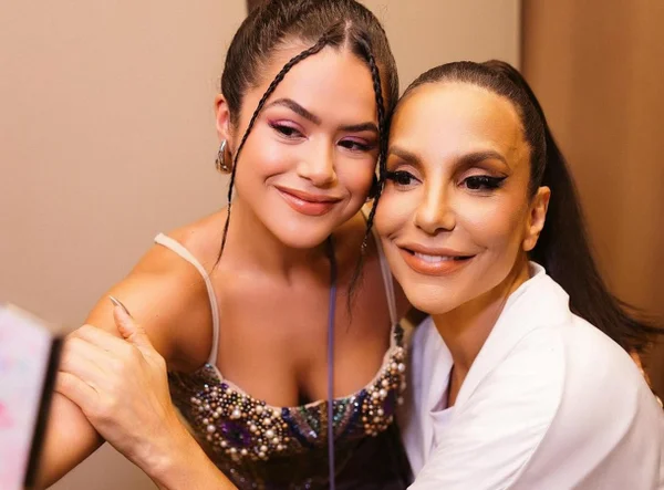 Maisa e Ivete Sangalo no Carnaval de Salvador