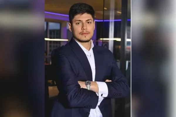 O empresário Rodrigo Morgado, o "contador do PCC"