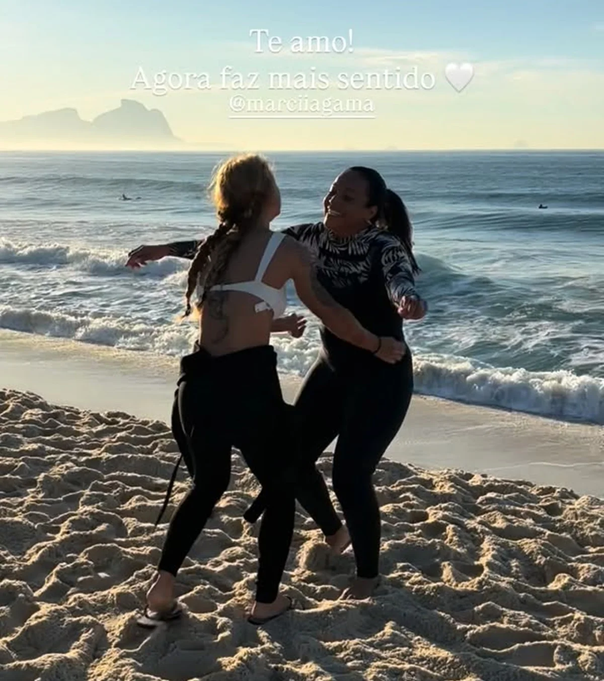 Após receber habeas corpus, Márcia Gama Nepomuceno, mãe de Oruam, reencontra a nora, Fernanda Valença: "Saudade" Após receber habeas corpus, Márcia Gama Nepomuceno, mãe de Oruam, reencontra a nora, Fernanda Valença: "Saudade"