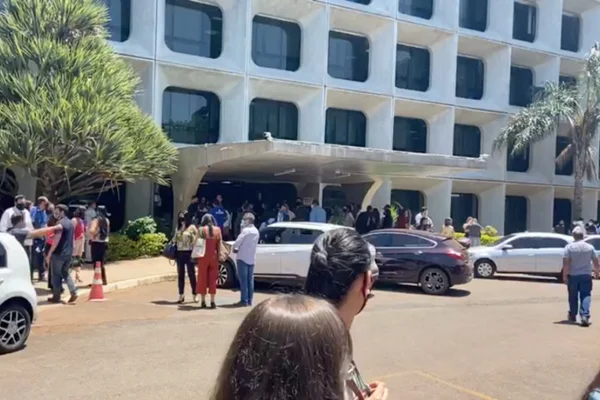 Incêndio anexo Ministério Saúde
