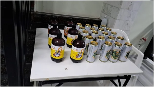 Ladrão invade clube, rouba cerveja e é preso escondido atrás de árvore