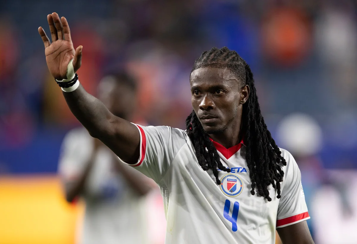 Uniforme usado pelo Haiti na Copa 2026 Uniforme usado pelo Haiti na Copa 2026