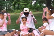 Neymar, Bruna Biancardi, Davi Lucca e as filhas Mavie e Mel. Neymar, Bruna Biancardi, Davi Lucca e as filhas Mavie e Mel.