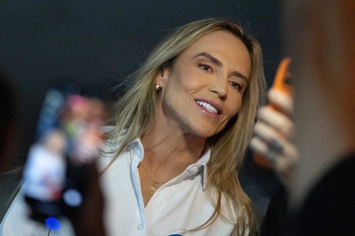 A governadora do Distrito Federal chega ao IDP, na Asa Sul, para participar do Debate Metrópoles com candidatos ao Governo do Distrito Federal