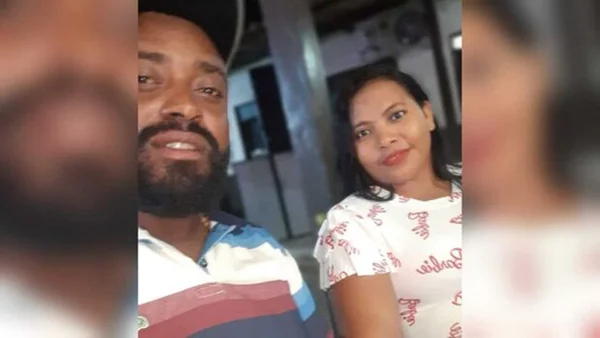 Imagem colorida de Francisco Jesus da Silva e Renata Duran dos Santos, autor e vítima de feminicídio - Metrópoles