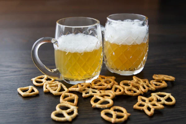 Biscoite feito de cerveja