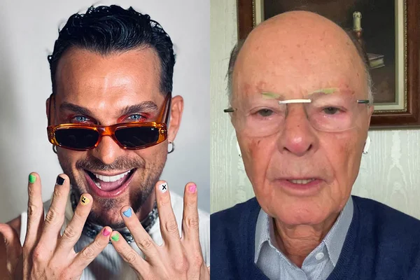 À esquerda, Igor Rickli; à direita, Edir Macedo - Metrópoles