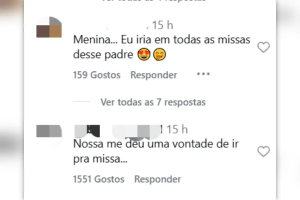 Padre viraliza em MG e paróquia fecha comentários após elogios: “Pequei” - destaque galeria