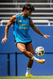 O atleta recebeu o apelido de tubarão por conta do foco extremo O atleta recebeu o apelido de tubarão por conta do foco extremo