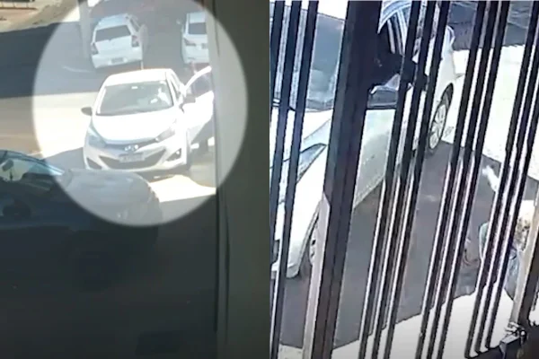 Em 11 minutos, homem rouba carro e assalta pedestre no DF. Vídeo