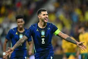 Bruno Guimarães anotou o terceiro tento brasileiro