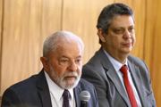 Lula e Márcio Macêdo, ministro-chefe da Secretaria-Geral da Presidência