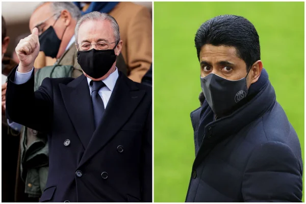 Presidentes do Real Madrid e do PSG tiveram almoço tenso