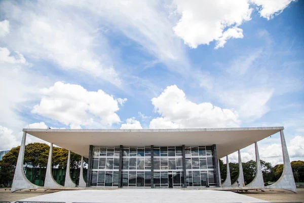 Fachada do STF em Brasília Supremo Tribunal Federal