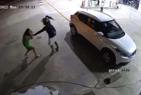 Mulher é agredida durante assalto em posto de combustíveis na Paraíba