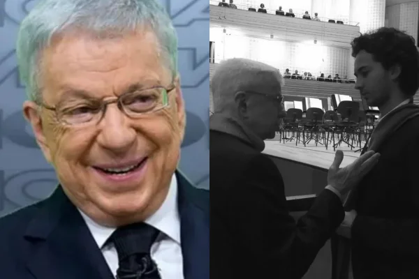 Enteado de Renato Machado faz homenagem após morte do jornalista