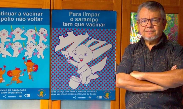 Darlan Rosa e o Zé Gotinha