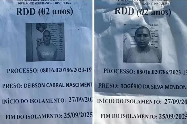 Presos que fugiram da penitenciária de Mossoró são "matadores" do CV