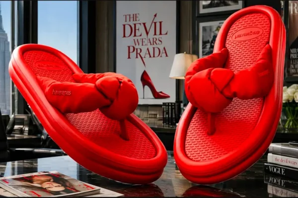 Havaianas e O Diabo Veste Prada 2 - Metrópoles