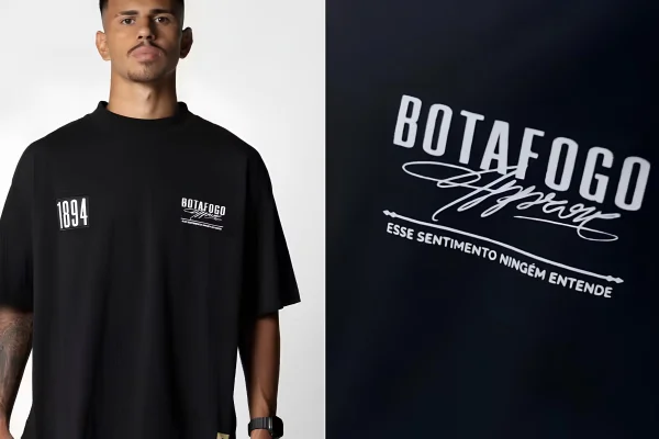 Botafogo lança camisa com erro ortográfico em parceria com grife