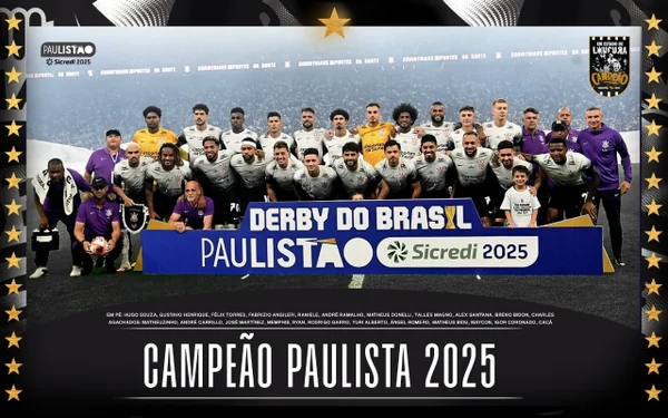 Corinthians segura empate com Palmeiras e é campeão do Paulistão 2025