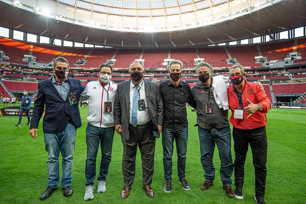 Diretoria do Flamengo Mané Garrincha