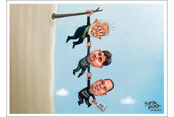Charge do Amarildo