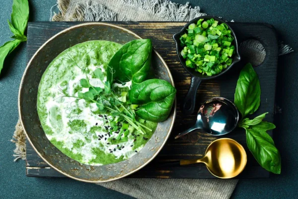 sopa de espinafre