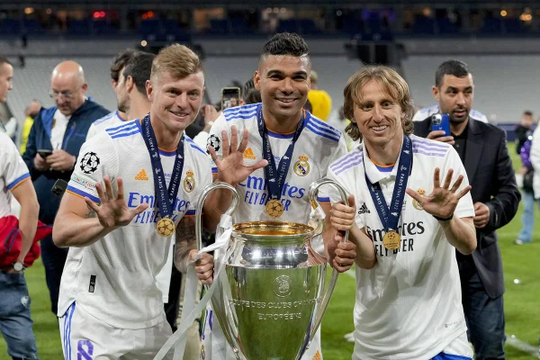 Trio histórico do Real Madrid