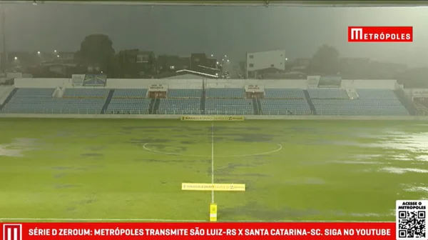 Série D ZeroUm: Moto Club-MA x Sampaio Corrêa-MA é adiado após chuva