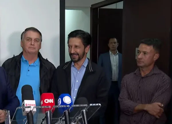 Jair Bolsonaro, Ricardo Nunes e Coronel Melo