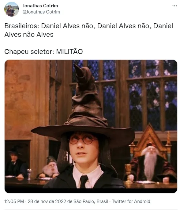 Internautas enchem a internet de memes após a confirmação de Éder Militão no time titular Internautas enchem a internet de memes após a confirmação de Éder Militão no time titular