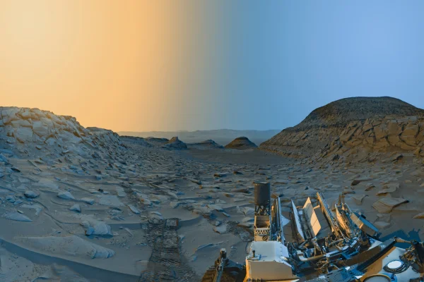 Imagem do robô rover Curiosity da NASA - Metrópoles