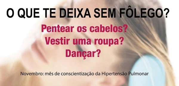 Perca o fôlego pelos pacientes com hipertensão pulmonar no Parque da Cidade