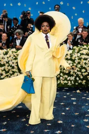 Look da cantora Lauryn Hill no Met Gala 2025 Look da cantora Lauryn Hill no Met Gala 2025