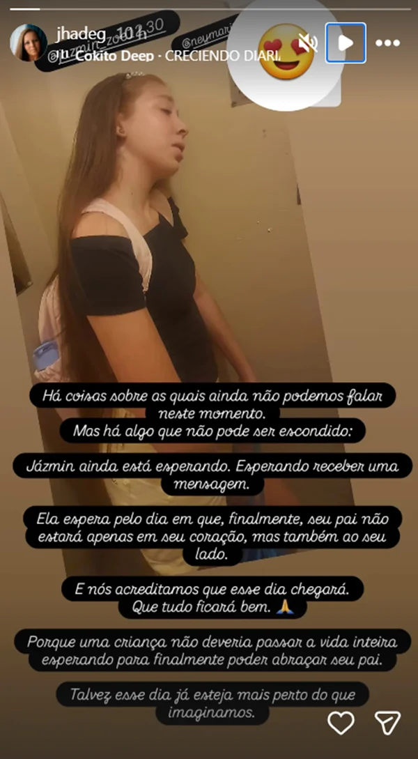 Mãe de suposta filha de Neymar lamenta ausência do jogador: “Esperando” - destaque galeria